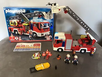 Buy Playmobil Fire Engine 4820. Two Fire Characters, Accessories, Boxed • 24.99£