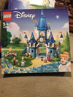 Buy LEGO Disney Cinderella And Prince Charming's Castle  43206 • 45£