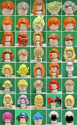 Buy LEGO Minifigure Hair, Female, Male, Hats, Different Sets, 74 Types, 1 Piece • 1.89£