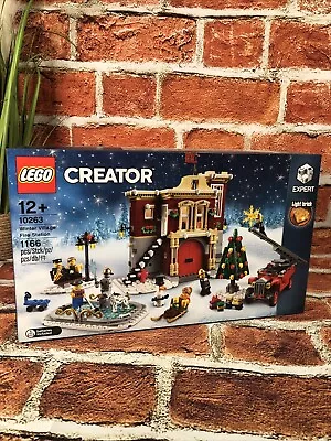 Buy Lego Set 10263. Creator Expert Winter Village Fire Station. New - Retired Set • 105£