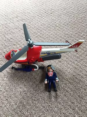 Buy Playmobil City Action Fire Rescue Helicopter Set 70492 • 6£