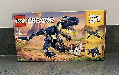 Buy LEGO 77941 Creator. 3in1. Mighty Dinosaurs Blue UK Exclusive New Sealed Retired✅ • 23.99£