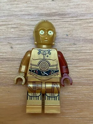 Buy Lego Star Wars Episode 7 Minifigure C-3PO Dark Red Arm SW0653 • 7£