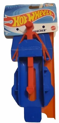 Buy New Mattel Hot Wheels Launcher & Extension Blue Dye Cast Track Accessories  • 7.54£