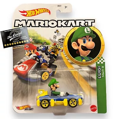 Buy HOT WHEELS Mario Kart Luigi Mach 10 1:64 Diecast COMBINE POST • 7.99£