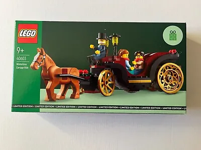 Buy LEGO CREATOR Promo 40603 | Wintertime Carriage Ride | Brand New & Sealed • 21.95£