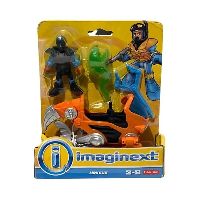 Buy Fisher-Price DFY06 Imaginext  Minisub With Eel And Figure NEW • 12.34£