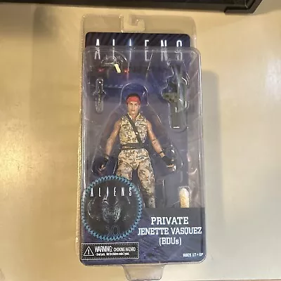 Buy Neca Aliens Priavte Jenette Vasquez Bdus 7” Figure Reel Toys Genuine Sealed Bnib • 149.99£