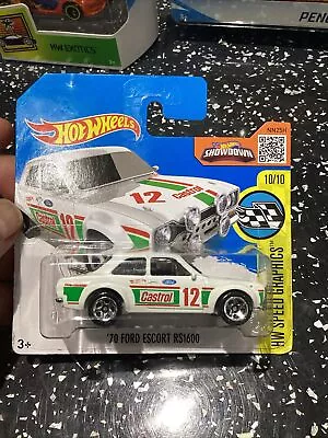 Buy FORD ESCORT RS1600 WHITE CASTROL Hot Wheels 1:64 **COMBINE POSTAGE** Lot 3 • 2.20£