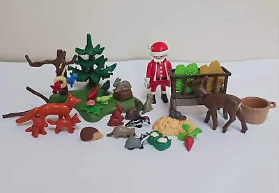 Buy PLAYMOBIL 4155 Father Christmas In The Forest Advent Calendar Items • 10.99£