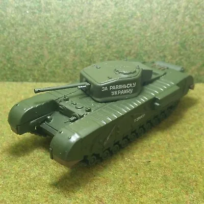 Buy 8) Fabbri Die-Cast Russian Tank Collection. CHURCHILL MK III 1/72 • 9.95£