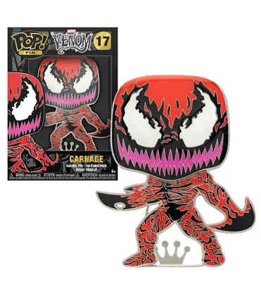 Buy NEW, FUNKO POP PIN! Collectable 4  Pin Badge #17 - Marvel Venom CARNAGE • 2.50£