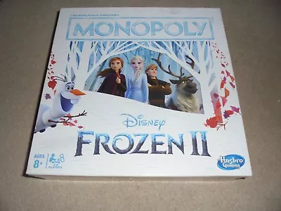 Buy MONOPOLY FROZEN 2 Disney Kids Board Game Hasbro Gaming Property Trading Game Set • 2.99£