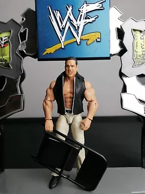 Buy WWE Mattel Elite Hart Foundation British Bulldog Custom Wrestling Figure • 19.99£