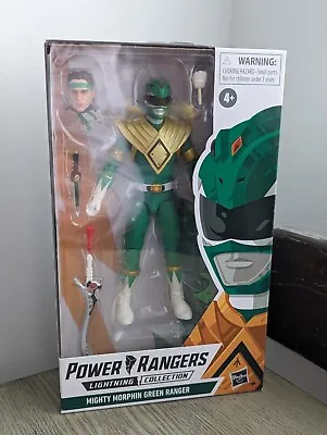 Buy NEW Power Rangers Lightning Collection - Mighty Morphin Green Ranger Tommy Boxed • 62.50£