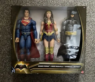 Buy DC Mattel   3-pack  Wonder Woman/Superman/Batman  2015 Collector New • 15£