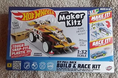 Buy Hot Wheels Bladez Maker Kitz 1:32 Scale Build & Race Kit Pull Back Power New • 11.89£