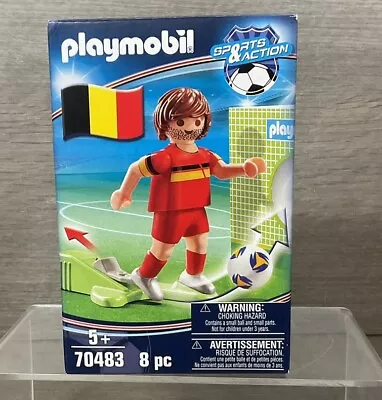 Buy Playmobil 70483 Footballer Germany 5+ Years World Cup Euros Brand New • 7.99£