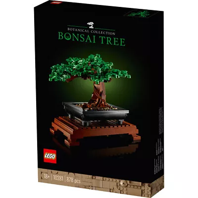 Buy LEGO Bonsai Tree Botanical Collection 878 Piece Building Set 10281 For Ages 18+ • 47.99£