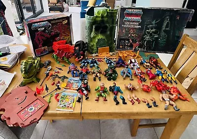 Buy Vintage He Man Bundle Figures And Vehicles And Accessories • 13.50£
