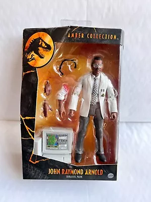 Buy Bnib Jurassic Park Amber Collection Mattel John Raymond Arnold Action Figure • 19.99£