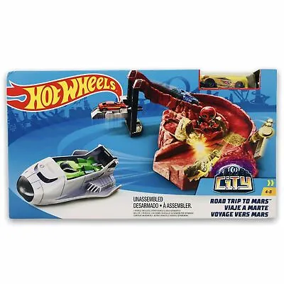 Buy Hot Wheels City Themed Playset Road Trip To Mars GGF91 Brand NEW & Boxed • 15.99£