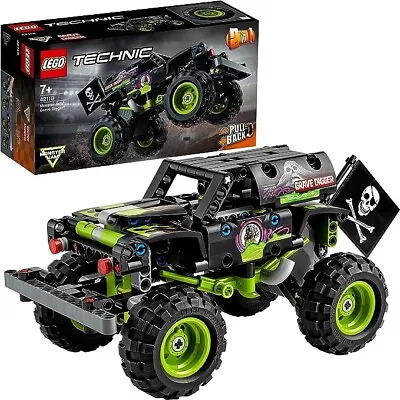Buy LEGO Technic Monster Jam Grave Digger Truck Toy To Off-Road Buggy Pull 42118 Uk • 19.89£