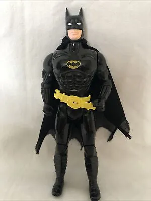 Buy 1989 Batman Action Figure, Toybiz, Bat-Rope, DC, Michael Keaton With Cape • 45£