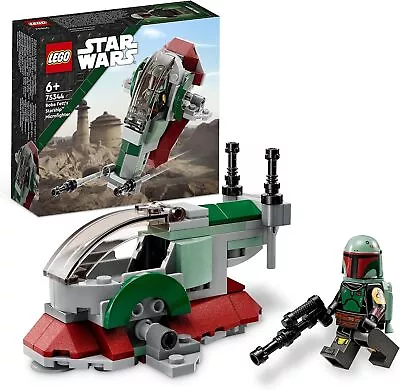 Buy LEGO Star Wars Boba Fett's Starship Microfighter, Buildable Toy Vehicle... • 14.90£