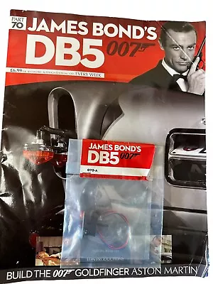 Buy Build Your Own Eaglemoss James Bond 1:8 Aston Martin Db5 Issue 70 Parts Sealed • 37.99£