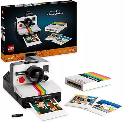 Buy LEGO Collectable Set - Ideas Polaroid OneStep SX-70 Camera Vintage Model Kit  • 69.95£