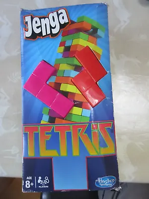 Buy Hasbro Tetris Jenga Board Game • 4.90£