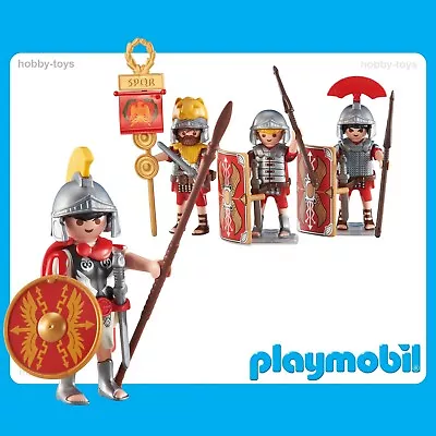 Buy * Playmobil History * Roman Tribune & Soldiers * New Sealed In Packet * • 19.99£