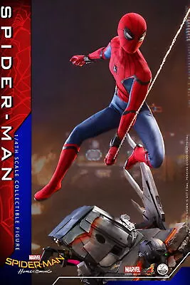 Buy New Hot Toys 1/4 QS015 - Spider-Man: Homecoming Spider-Man (Deluxe Version) • 359.99£
