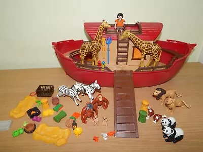 Buy Playmobil 9373 Noah's Ark Playset With Figures And Animals • 14£