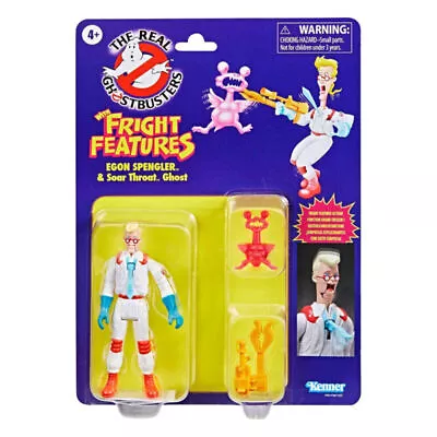 Buy Egon Spengler The Real Ghostbusters Fright Features Figure 2024 Brand New • 19.99£