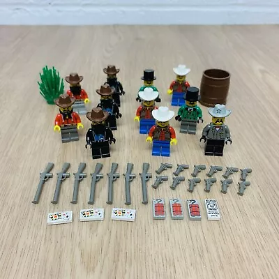 Buy Vintage LEGO Wild West Western Cowboys & Bandits Minifigures Accessories Bundle • 65£