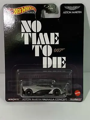 Buy Hot Wheels Real Riders No Time To Die Aston Martin Valhalla Concept GRL79 • 22.99£