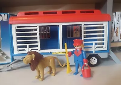 Buy PLAYMOBIL 1970's VINTAGE CIRCUS 3514 Lion Train Wagon - Mint In Box • 29.95£