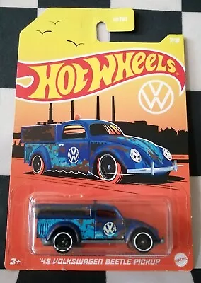 Buy Hot Wheels Walmart Exclusive 49 Volkswagen Beetle Pickup Volkswagen Series #7/8 • 7.99£