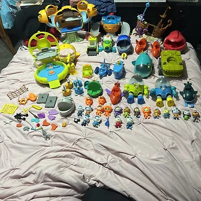 Buy Octonauts Toys Accessories Bundle Gup Vehicles Octopod Playset Figures & Parts • 31£