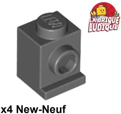 Buy LEGO 4x Brick Brick Modified 1x1 Headlight Dark Grey/Dark B Gray 4070 • 1.19£
