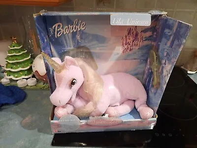 Buy Barbie Lila Plush Unicorn • 120£