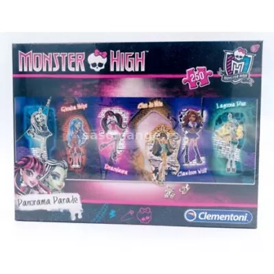 Buy Clementoni Monster High 250 Pieces Jigsaw Puzzle Panorama Parade  • 7.99£