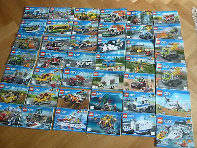 Buy Lego Instruction Books / Manuals Job Lot Of Mainly City And Creators, Others 40+ • 14.99£