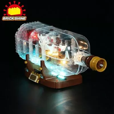 Buy Brick Shine - GC Light Kit For Lego Ship In A Bottle 21313 • 30£