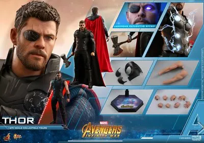 Buy Dpd 1/6 Hot Toys Mms474 Marvel Avengers: Infinity War Thor Odinson Movie Figure • 343.99£
