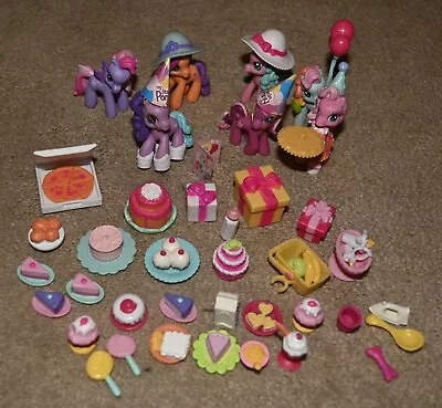 Buy My Little Pony Mini Figures, 7 Collectable Figures, Party Accessories VGC • 15£