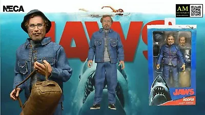 Buy NECA Jaws  Der White Shark  Matte Hooper Amity Arrival  Clothed Figure • 57.56£