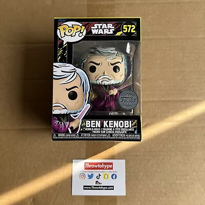 Buy Funko Pop! Star Wars Ben Kenobi #572 Retro Special Edition Brand New • 22.49£